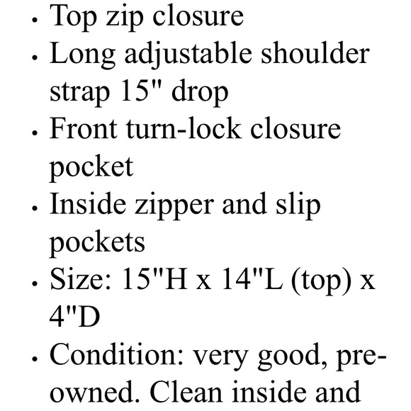 Badgley Mischka Burgundy Leather Shoulder Bag Tote Side Pockets Hang Tag XC - Picture 9 of 9